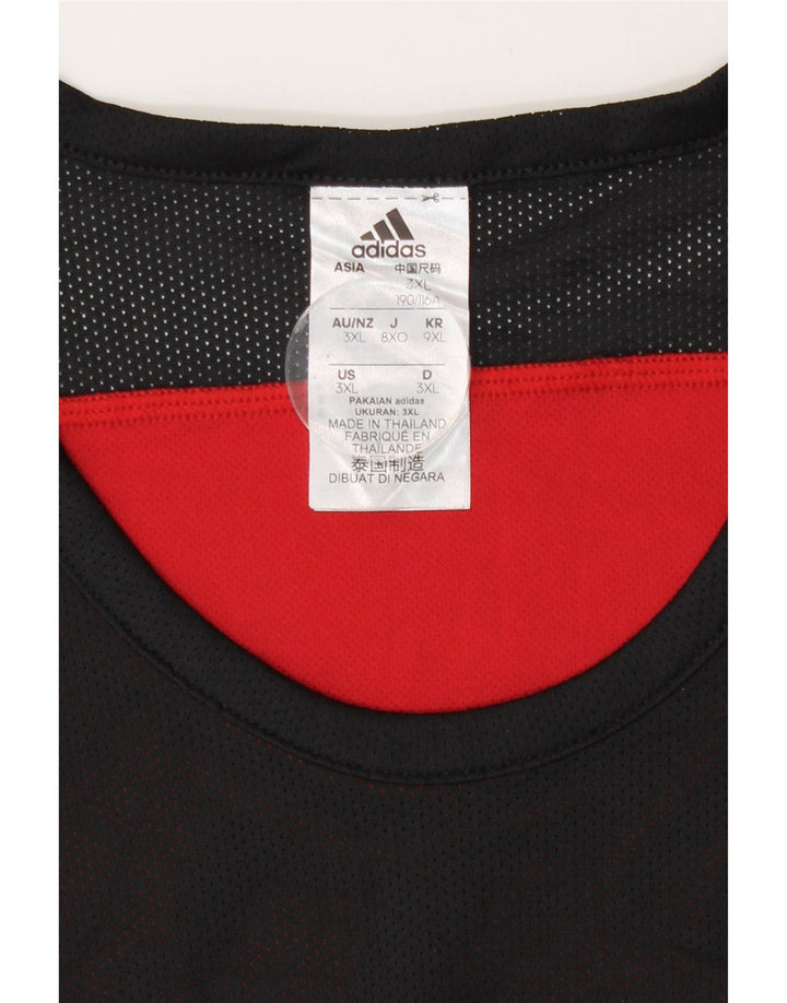 Adidas Mens Vest Top 3XL Black Polyester