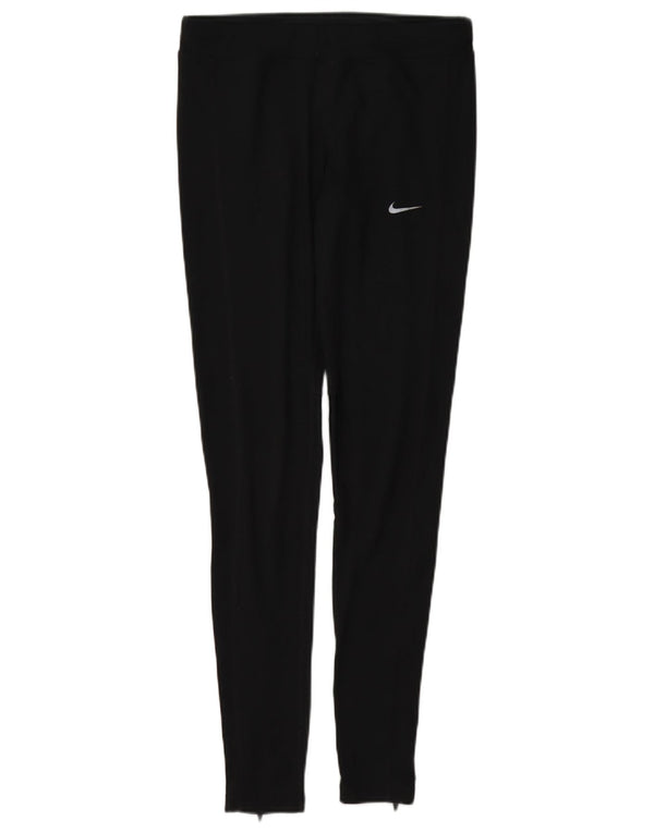Nike Womens Dri Fit Leggings UK 10 Small Black