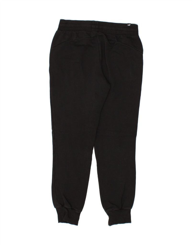 PUMA Womens Tracksuit Trousers Joggers UK 12 Medium Black Cotton Vintage Puma and Second-Hand Puma from Messina Hembry 