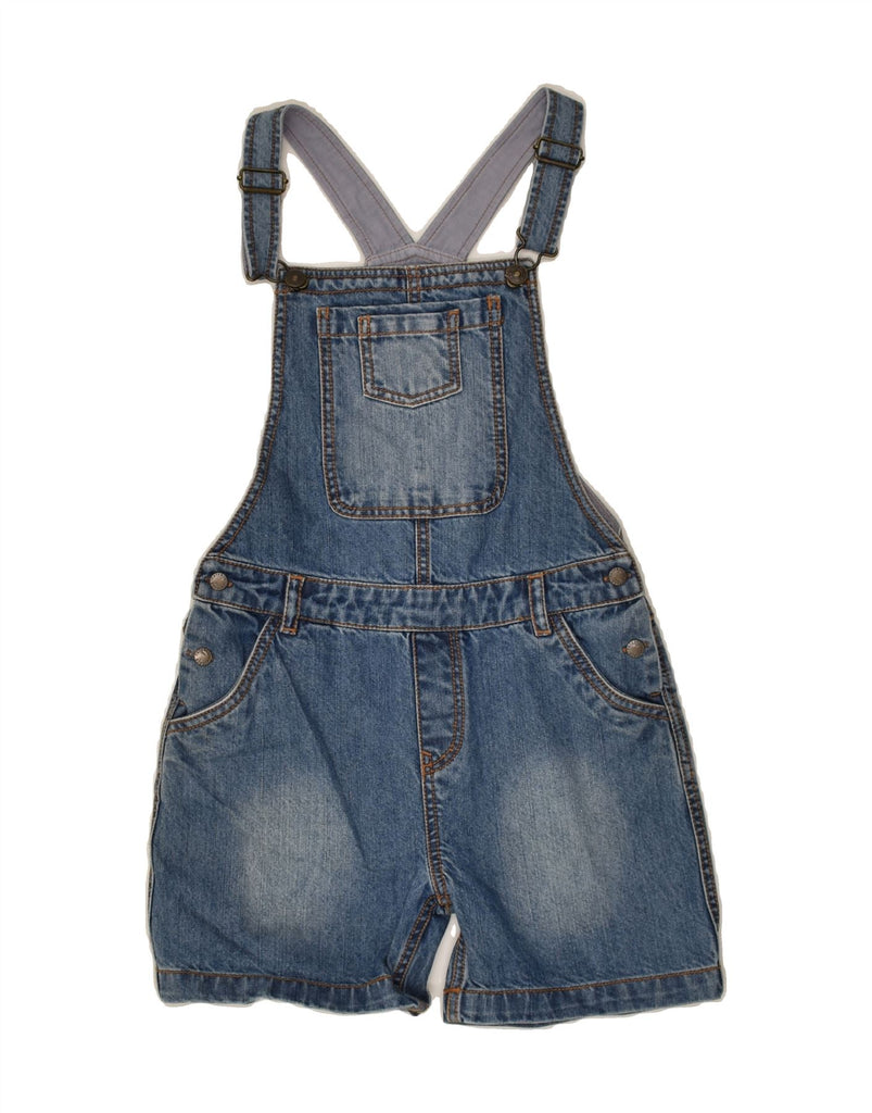 FAT FACE Girls Dungarees Denim Shorts 10-11 Years W24 Blue Cotton | Vintage Fat Face | Thrift | Second-Hand Fat Face | Used Clothing | Messina Hembry 
