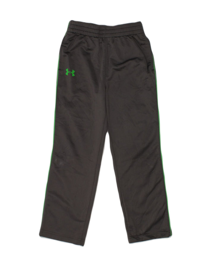 UNDER ARMOUR Boys Tracksuit Trousers 5-6 Years Grey Polyester | Vintage Under Armour | Thrift | Second-Hand Under Armour | Used Clothing | Messina Hembry 