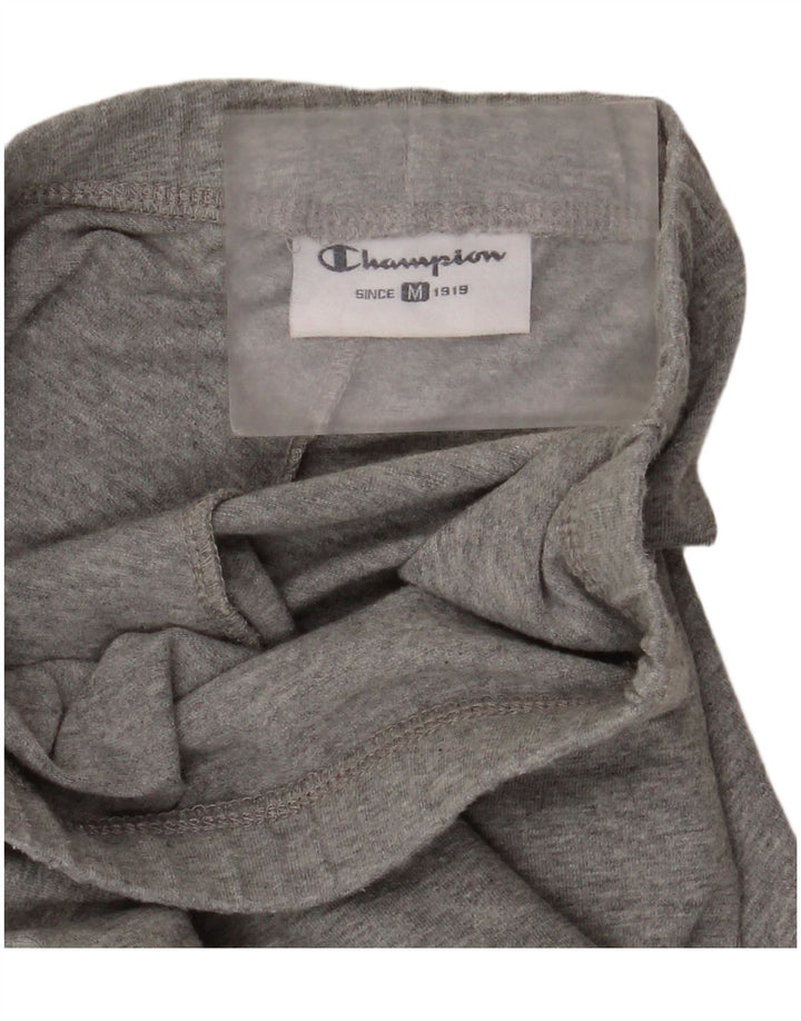 Champion Womens Leggings UK 14 Medium  Grey Flecked