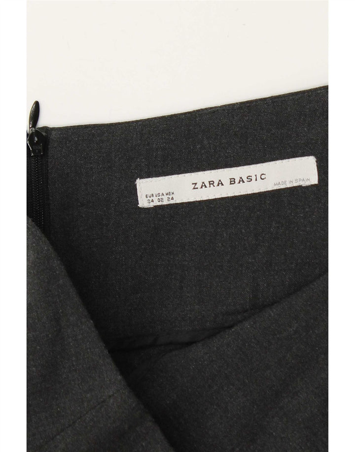 Zara Womens Pencil Skirt EU 34 2XS W24  Grey