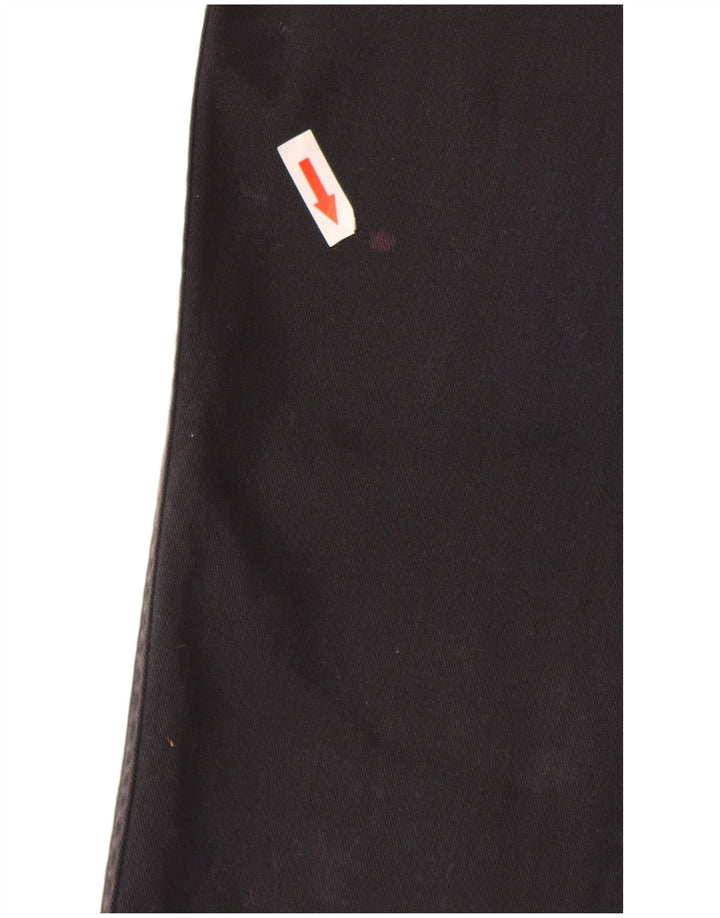 Marks & Spencer Mens Regular Chino Trousers W34 L29 Navy Blue Cotton