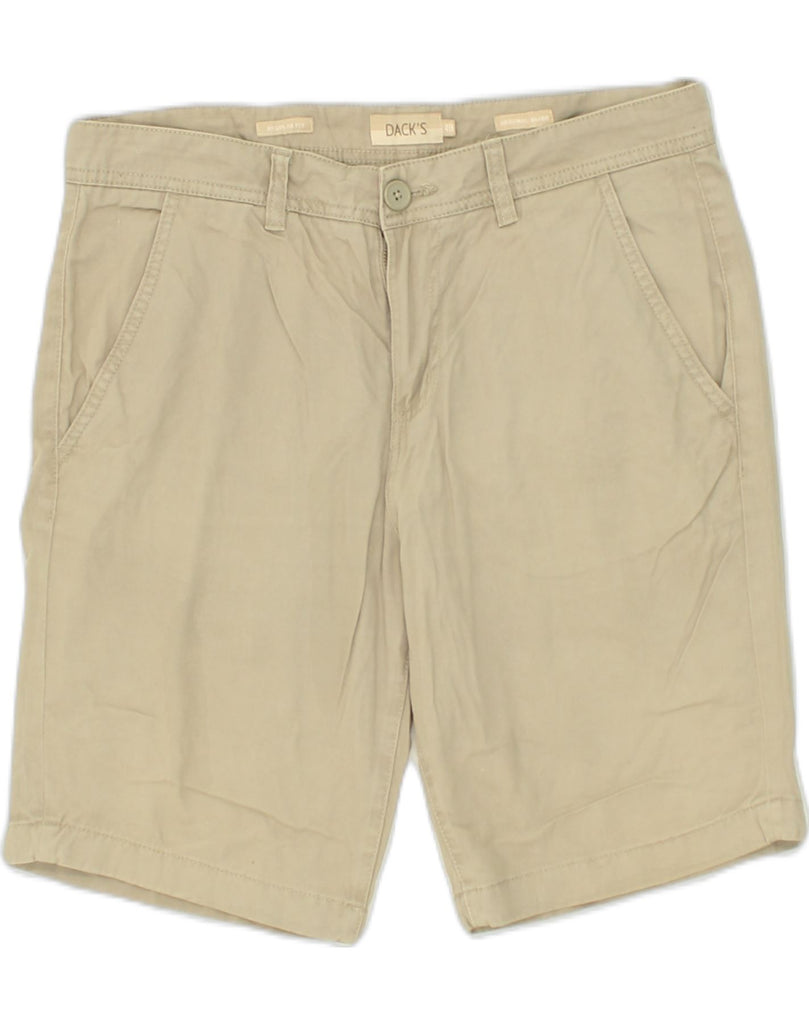 DACK'S Mens Chino Shorts IT 48 Medium W33 Beige Cotton | Vintage Dack's | Thrift | Second-Hand Dack's | Used Clothing | Messina Hembry 