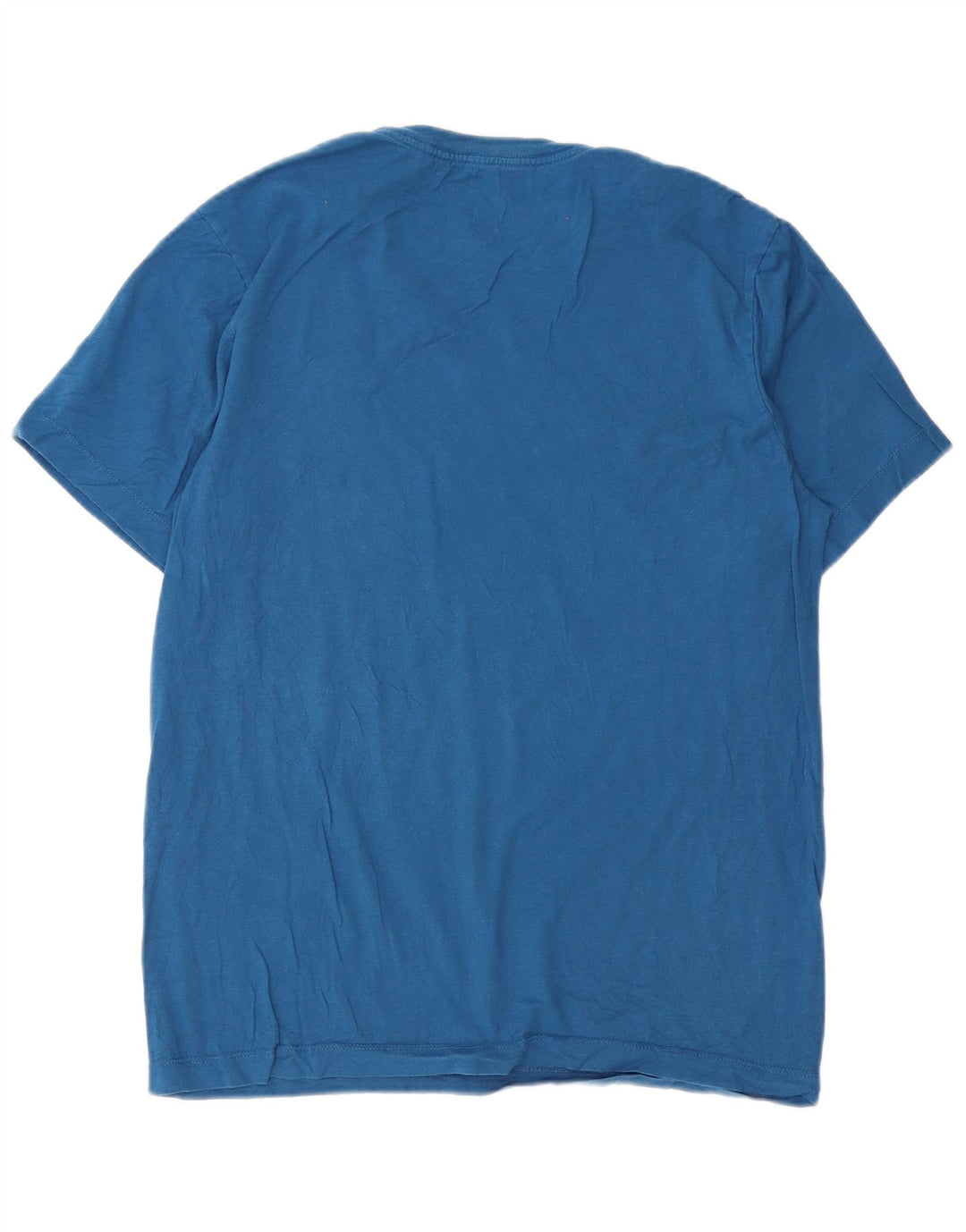 Nike Mens T-Shirt Top Small Blue Cotton