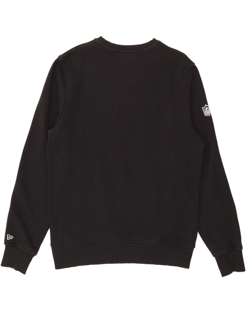 NFL Mens Raiders Graphic Sweatshirt Jumper XL Black Cotton Vintage NFL and Second-Hand NFL from Messina Hembry 