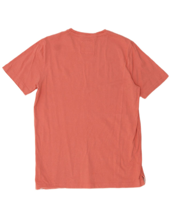 Crew Clothing Mens T-Shirt Top Medium Pink Cotton