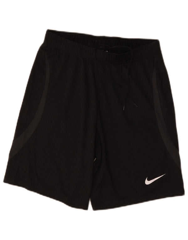 Nike Womens Slim Fit Sport Shorts UK 10 Small Black Polyester Sports
