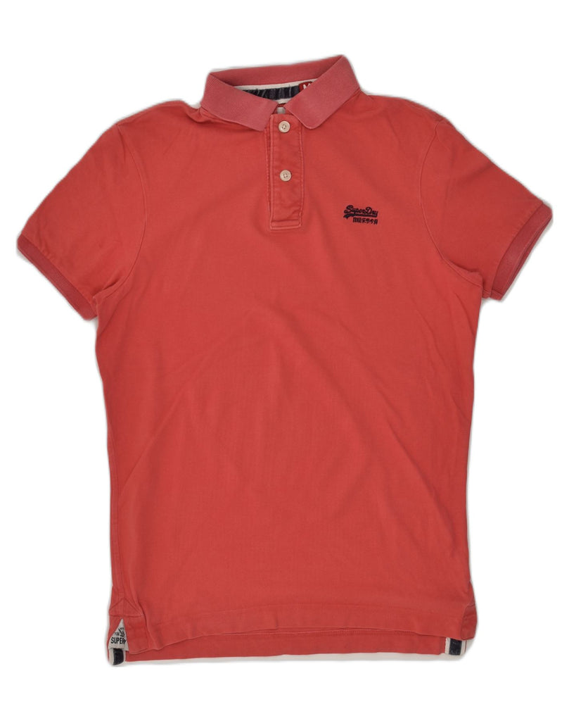 SUPERDRY Mens Polo Shirt Medium Red Cotton | Vintage Superdry | Thrift | Second-Hand Superdry | Used Clothing | Messina Hembry 