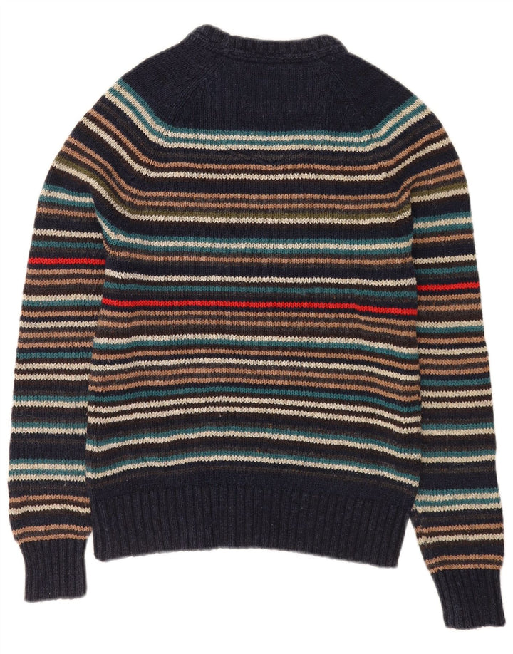 Fat Face Womens Crew Neck Jumper Sweater UK 4 XS Multicoloured Classic