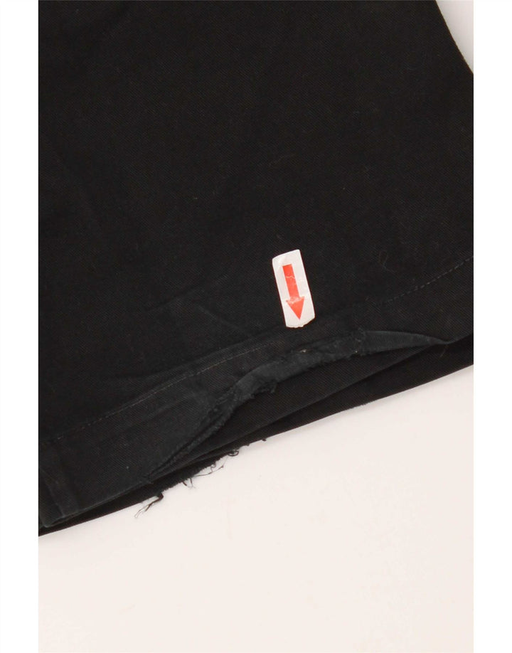 Volcom Mens Straight Chino Trousers W30 L31 Black Polyester