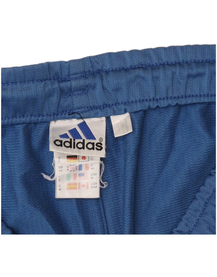 Adidas Mens Sport Shorts Medium  Blue Polyester