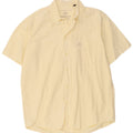 Murphy & Nye Mens Short Sleeve Shirt XL Yellow