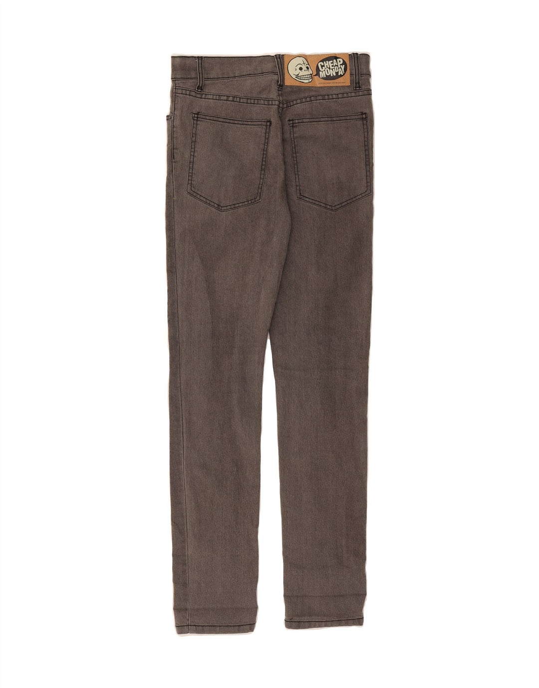 CHEAP MONDAY Womens Skinny Jeans W30 L32 Grey Cotton Vintage Cheap Monday and Second-Hand Cheap Monday from Messina Hembry 