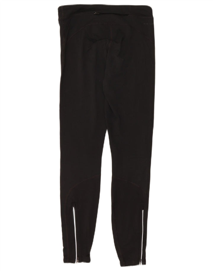 NIKE Womens Dri Fit Leggings UK 4 XS Black Polyester