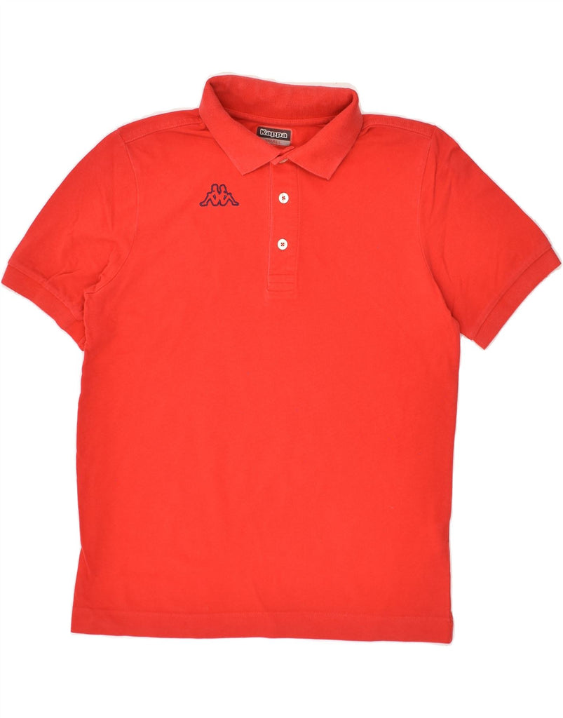 KAPPA Mens Polo Shirt Small Red Cotton | Vintage Kappa | Thrift | Second-Hand Kappa | Used Clothing | Messina Hembry 