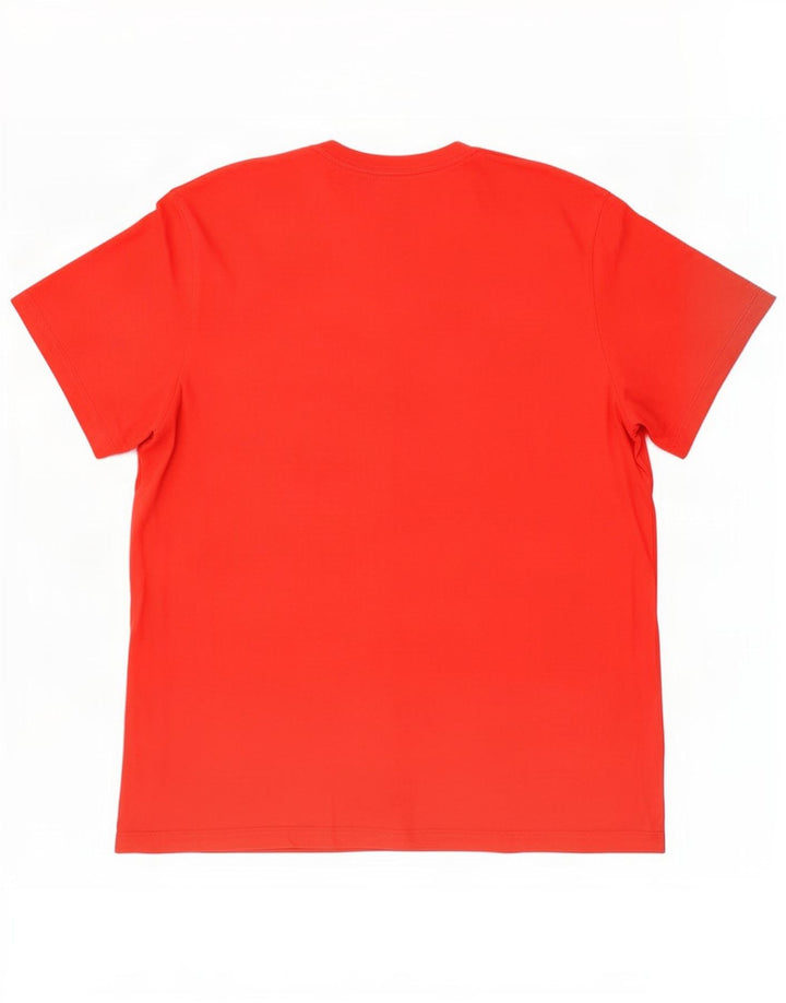 Nike Mens T-Shirt Top XL Red Cotton