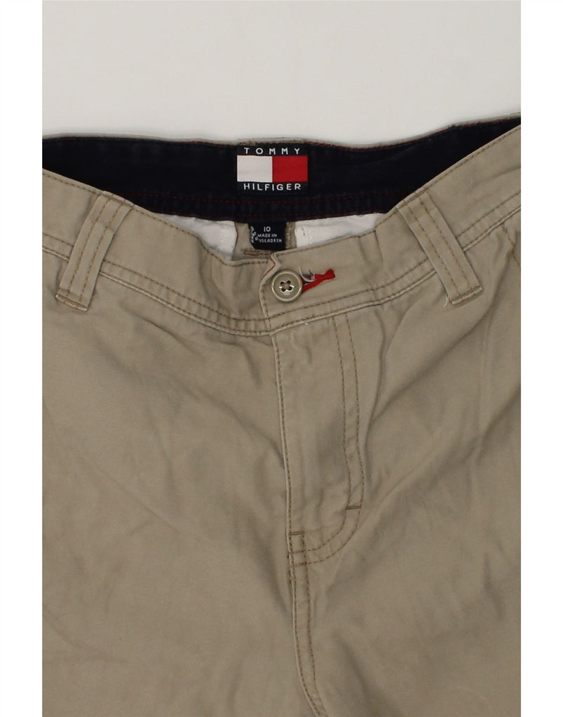 TOMMY HILFIGER Boys Straight Cargo Trousers 9-10 Years W26 L24 Beige | Vintage Tommy Hilfiger | Thrift | Second-Hand Tommy Hilfiger | Used Clothing | Messina Hembry 