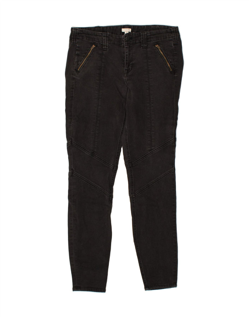 J. CREW Womens Stretch Slim Jeans US 8 Medium W30 L30 Black Cotton | Vintage J. Crew | Thrift | Second-Hand J. Crew | Used Clothing | Messina Hembry 