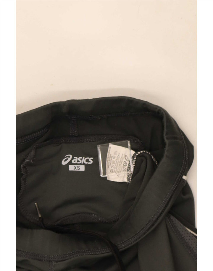 Asics Womens Tracksuit Trousers UK 4 XS  Khaki Polyester