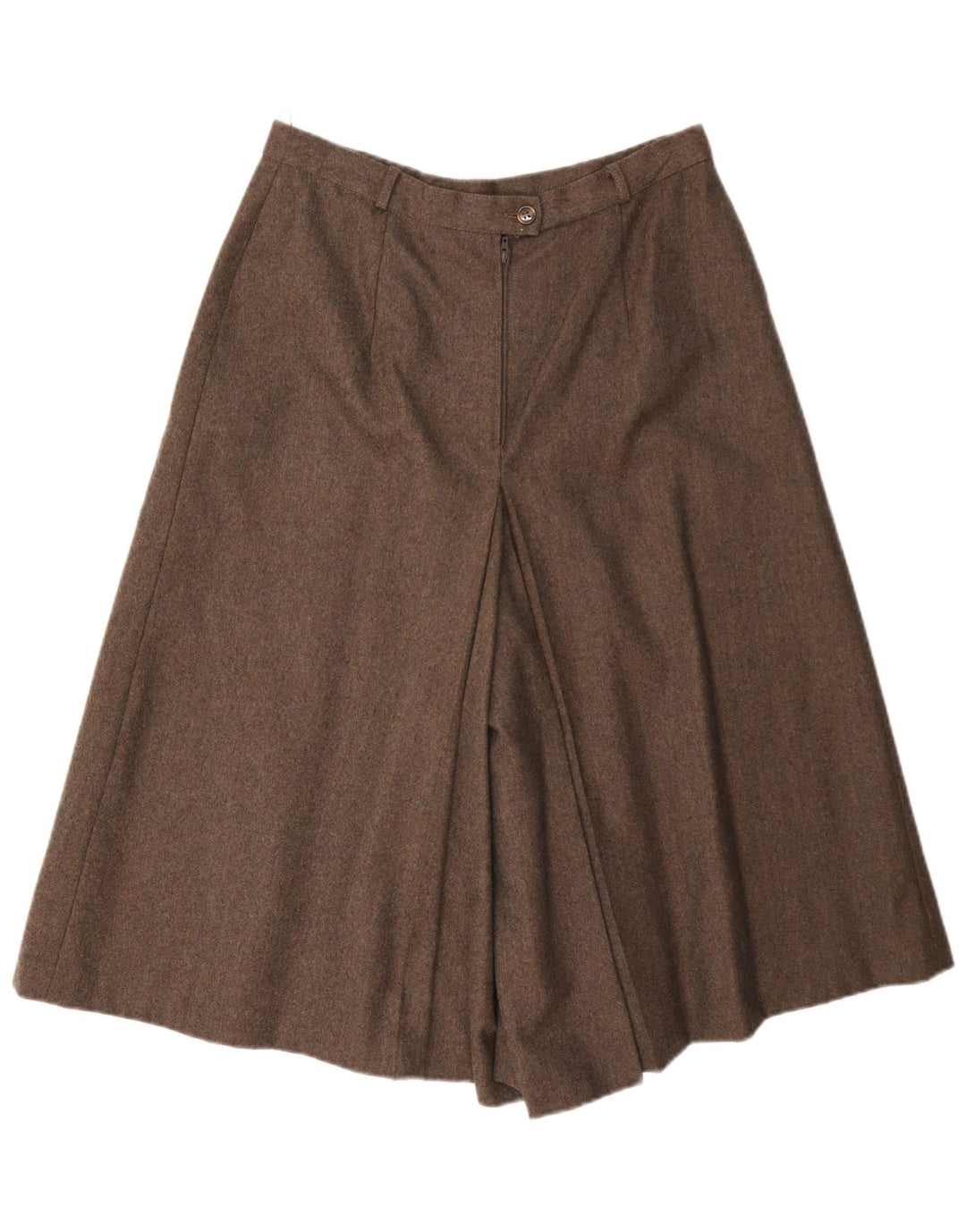 LE TRUC Womens High Waist Cullotes Shorts EU 40 Medium W27 Brown