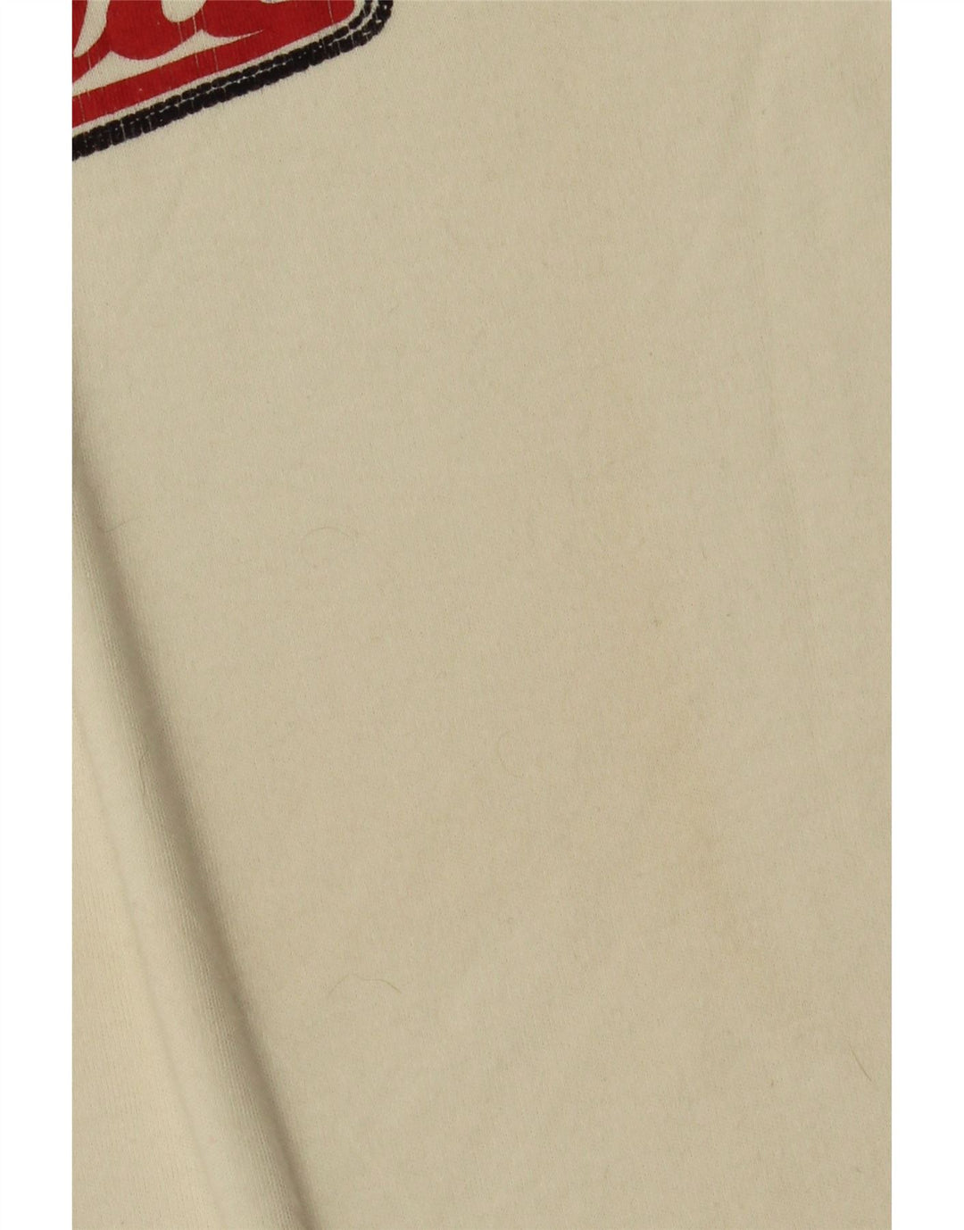 Puma Mens Graphic Top Long Sleeve Small White Cotton
