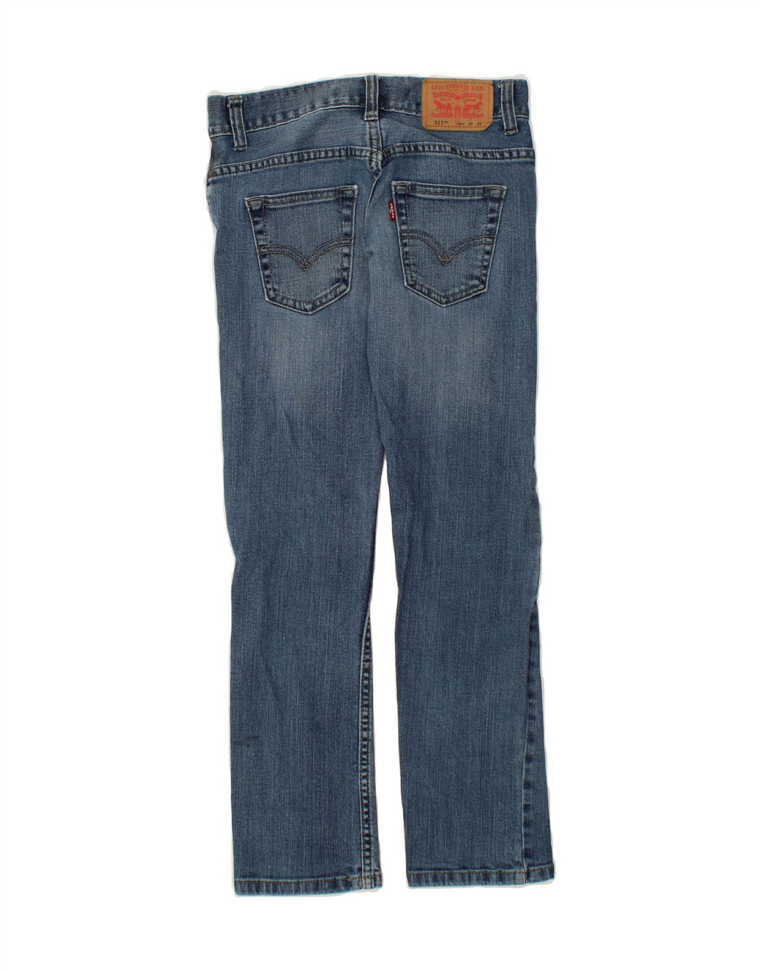 LEVI'S Boys 511 Slim Jeans 9-10 Years W25 L25 Blue Cotton Vintage Levi's and Second-Hand Levi's from Messina Hembry 
