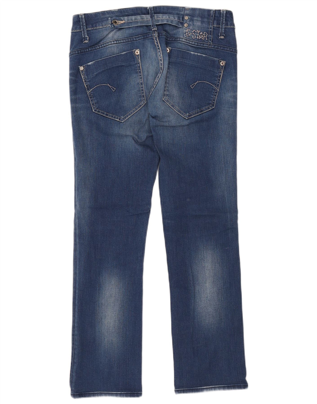 G-STAR Womens Bootcut Jeans W28 L28  Blue Cotton