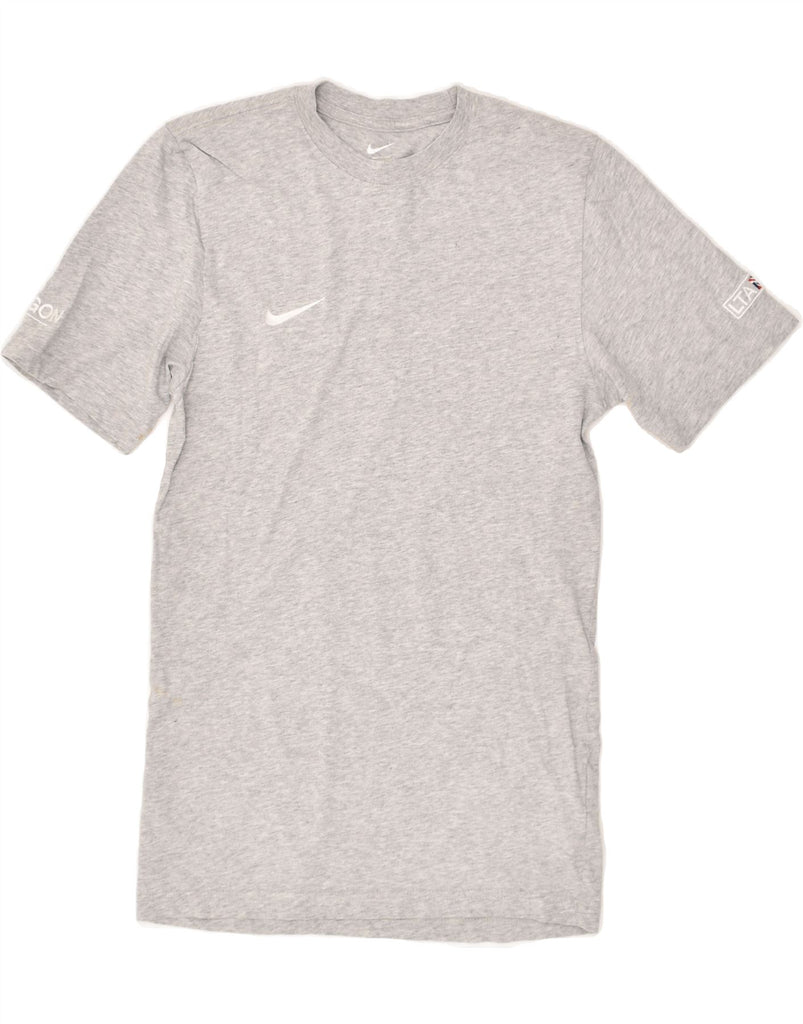 NIKE Mens T-Shirt Top Small Grey Cotton | Vintage Nike | Thrift | Second-Hand Nike | Used Clothing | Messina Hembry 