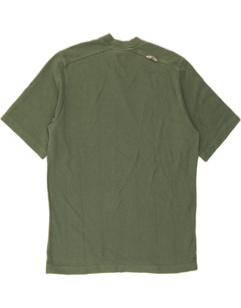ADIDAS Mens T-Shirt Top UK 40/42 Medium Green Cotton Vintage Adidas and Second-Hand Adidas from Messina Hembry 
