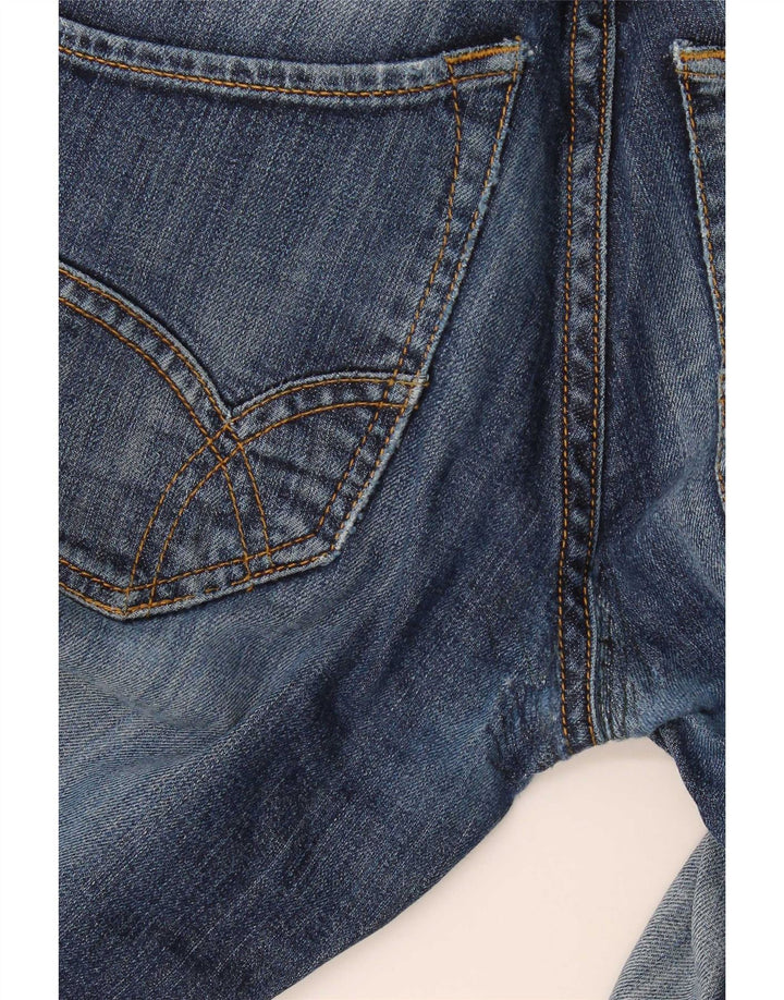 Gas Womens Straight Jeans W30 L29 Blue Cotton