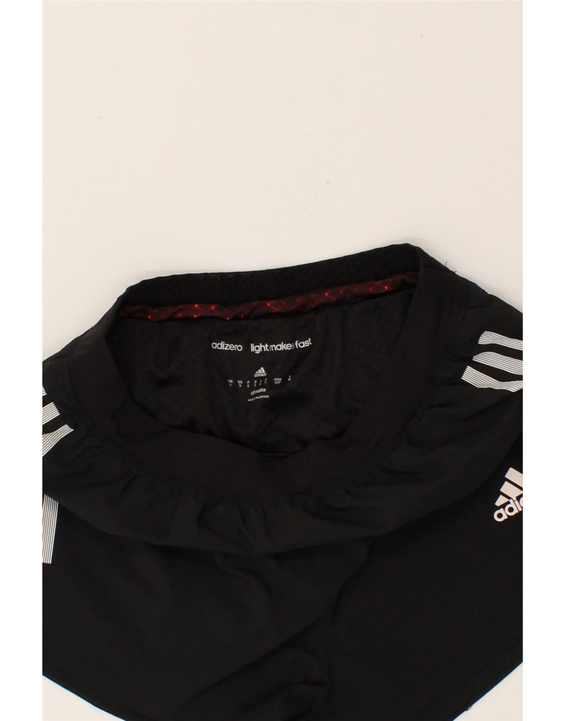 ADIDAS Womens Climalite Sport Shorts UK 8 Small Black | Vintage Adidas | Thrift | Second-Hand Adidas | Used Clothing | Messina Hembry 