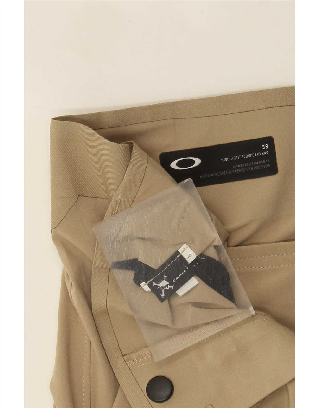 Oakley Mens Chino Shorts W33 Medium Beige
