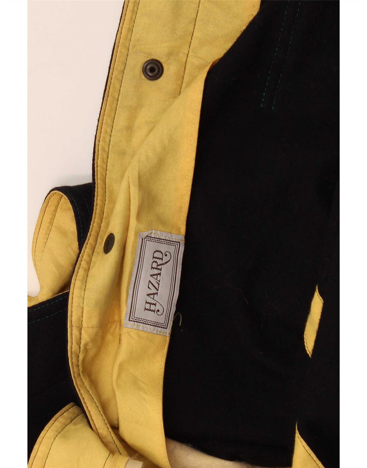 Vintage Womens Utility Jacket UK 16 Large Navy Blue