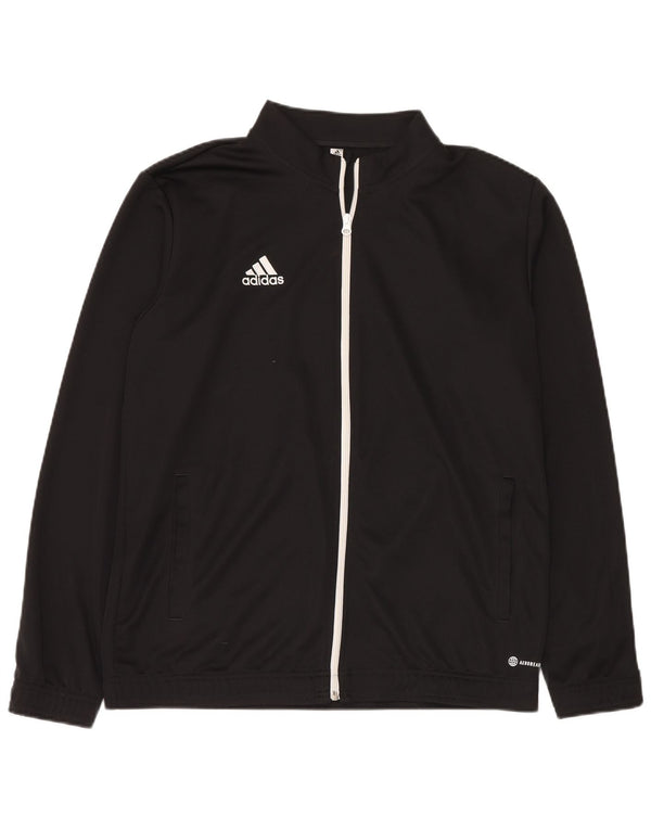 Adidas Mens Aeroready Tracksuit Top Jacket XL Black Polyester