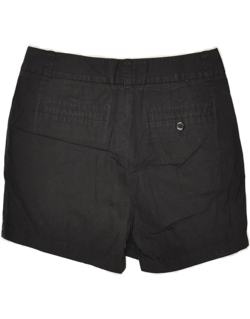 J. CREW Womens Broken In Chino Shorts US 0 2XS W28 Black Cotton | Vintage J. Crew | Thrift | Second-Hand J. Crew | Used Clothing | Messina Hembry 