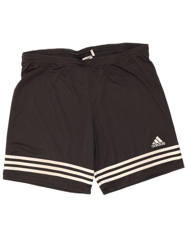 Adidas Mens Climalite Sport Shorts Large Black Polyester