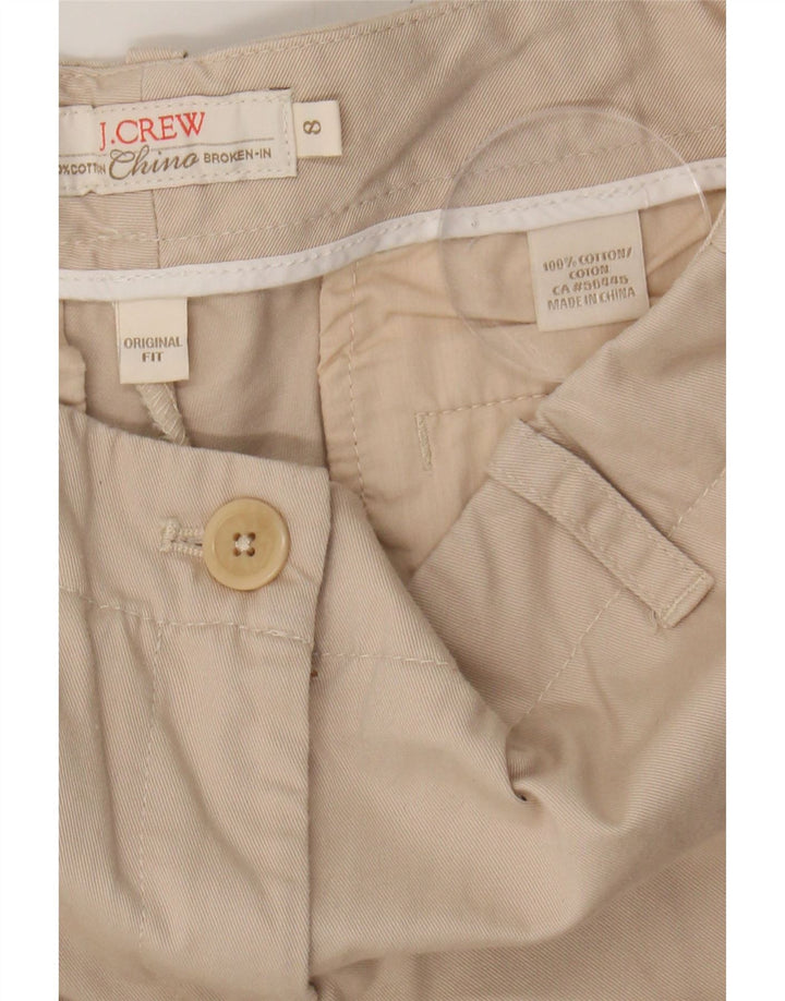 J. CREW Womens Original Fit Chino Trousers US 8 Medium W32 L32 Beige Vintage J. Crew and Second-Hand J. Crew from Messina Hembry 