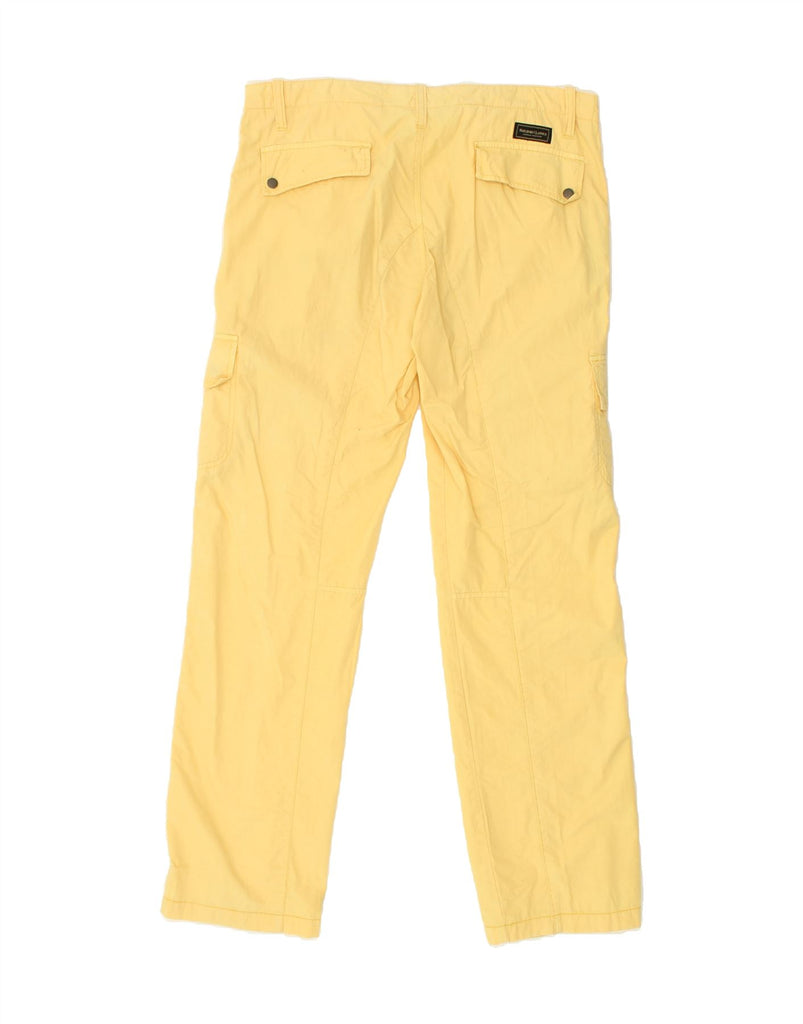 MARLBORO CLASSICS Mens Straight Cargo Trousers EU 54 2XL W36 L32  Yellow Vintage Marlboro Classics and Second-Hand Marlboro Classics from Messina Hembry 