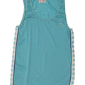 KAPPA Mens Graphic Vest Top IT 46 Small Blue Colourblock Polyamide
