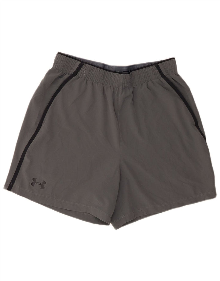 Under Armour Mens Heat Gear Sport Shorts Medium  Grey