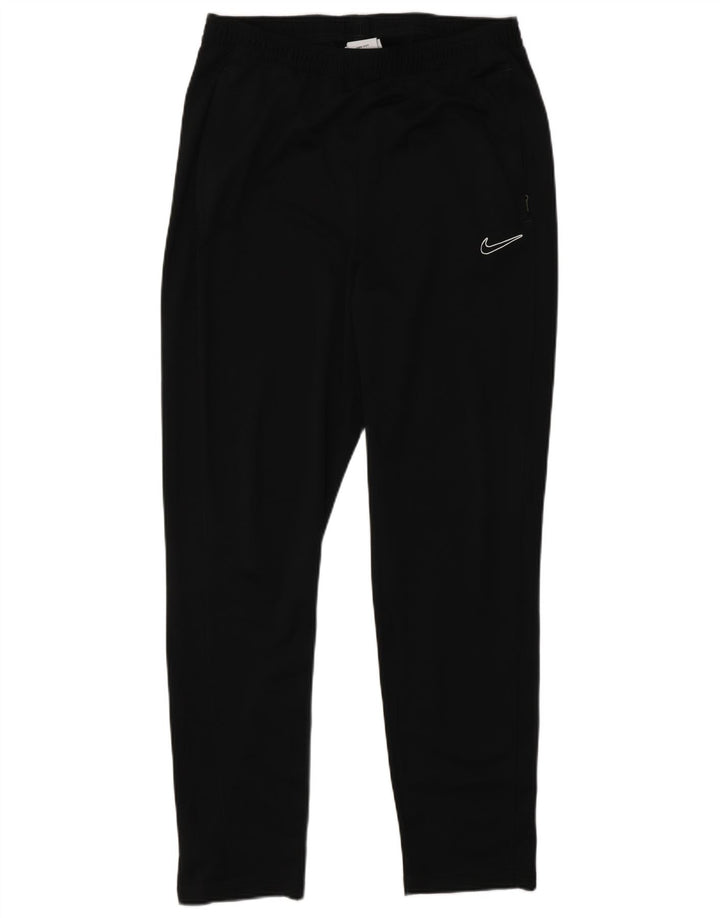 Nike Mens Dri Fit Slim Fit Tracksuit Trousers Medium  Black Polyester