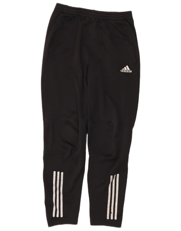 ADIDAS Mens Tracksuit Trousers UK 42/44 Large  Black Polyester