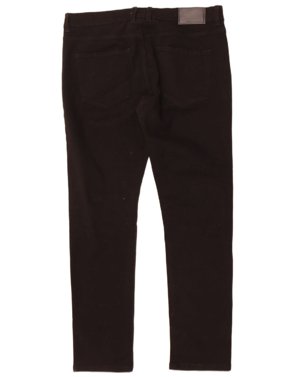 French Connection Mens Skinny Jeans W34 L32 Black Cotton