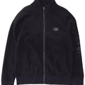 Abercrombie & Fitch Mens Fleece Jacket UK 38 Medium Navy Blue Polyester
