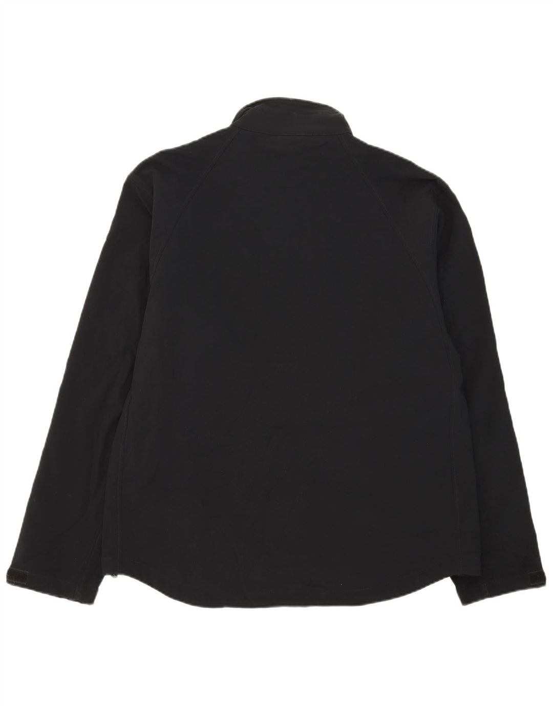 Russell Athletic Mens Windbreaker Jacket UK 42 XL Black Polyester