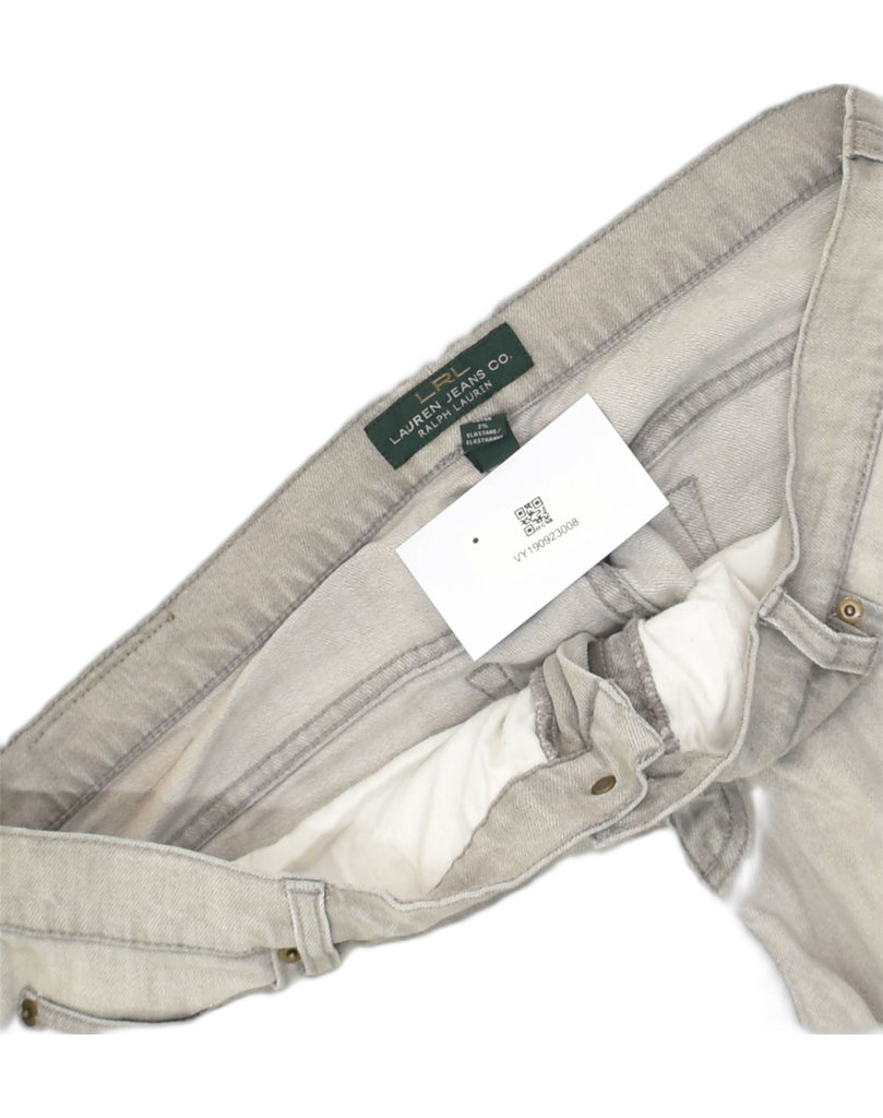 RALPH LAUREN Womens Slim Jeans W40 L30 Grey Cotton | Vintage Ralph Lauren | Thrift | Second-Hand Ralph Lauren | Used Clothing | Messina Hembry 