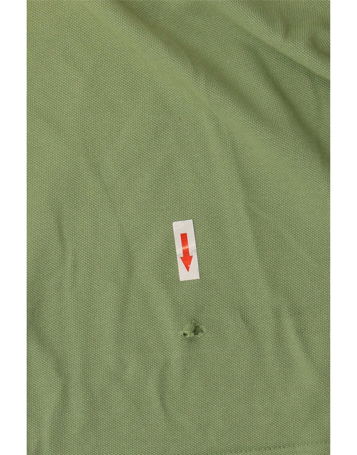 Fynch Hatton Mens Polo Shirt 2XL Green Cotton