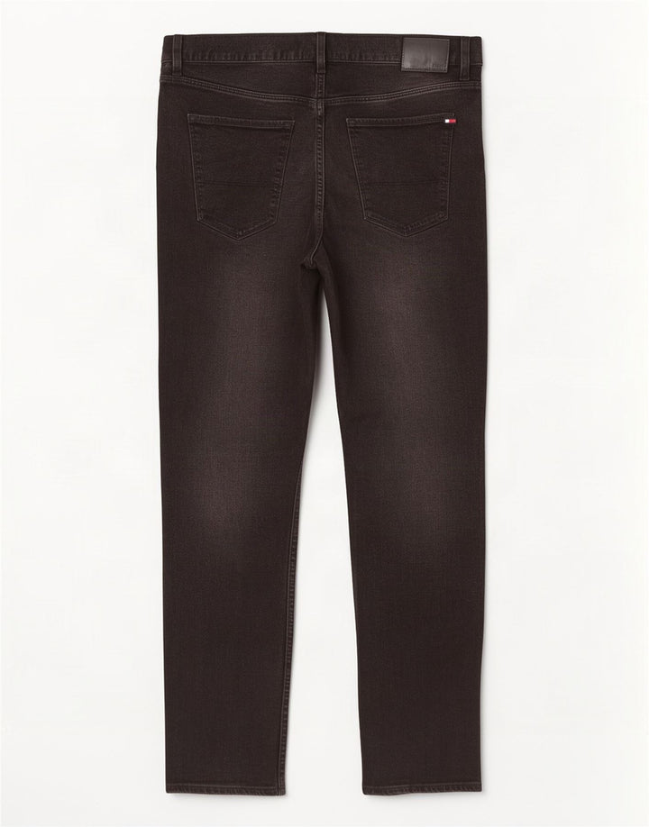 Tommy Hilfiger Mens Bleecker Slim Jeans W40 L32 Black Cotton